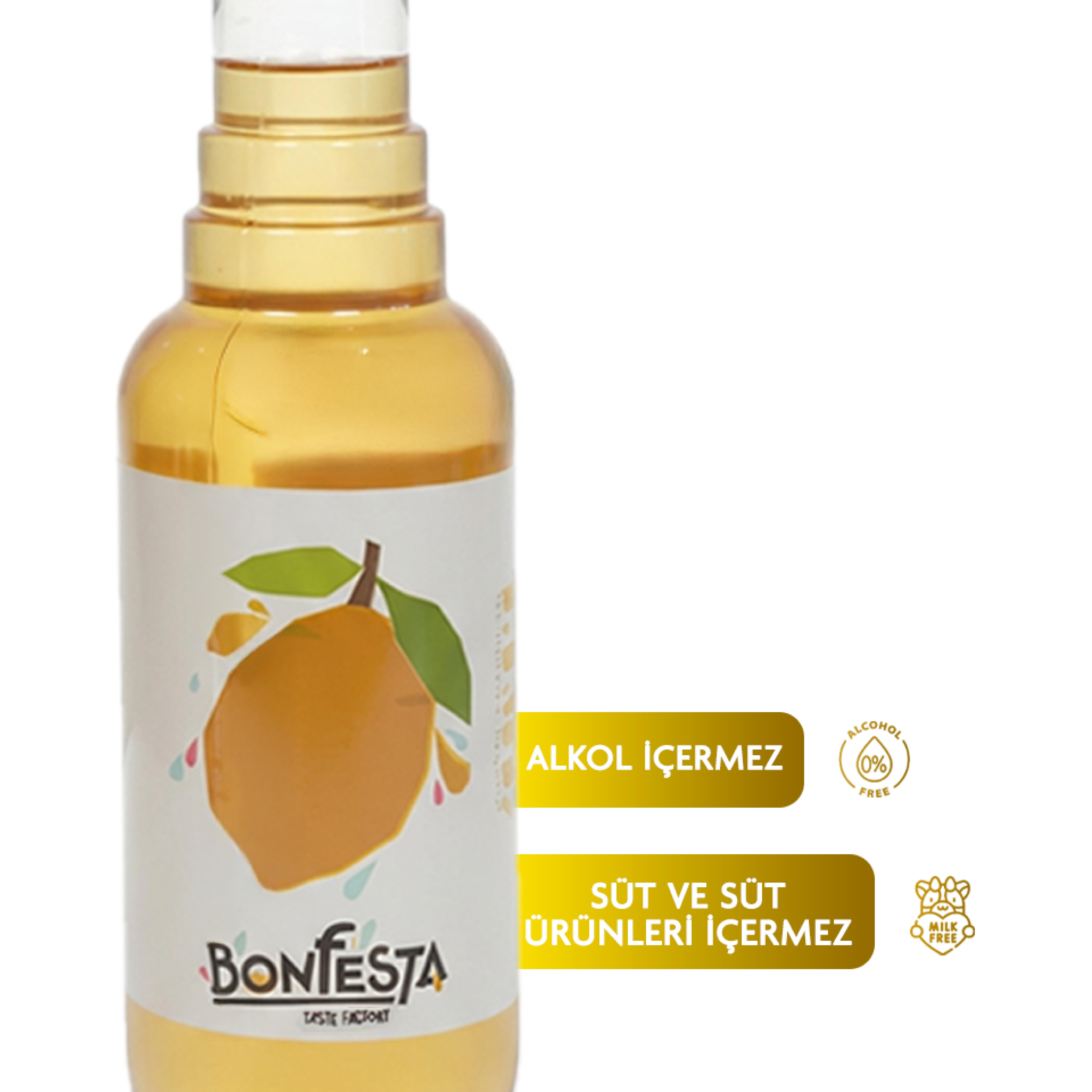 Bonfesta Lime Aromalı Şurup 750ml – Aromalı Şurup – Kokteyl Şurubu