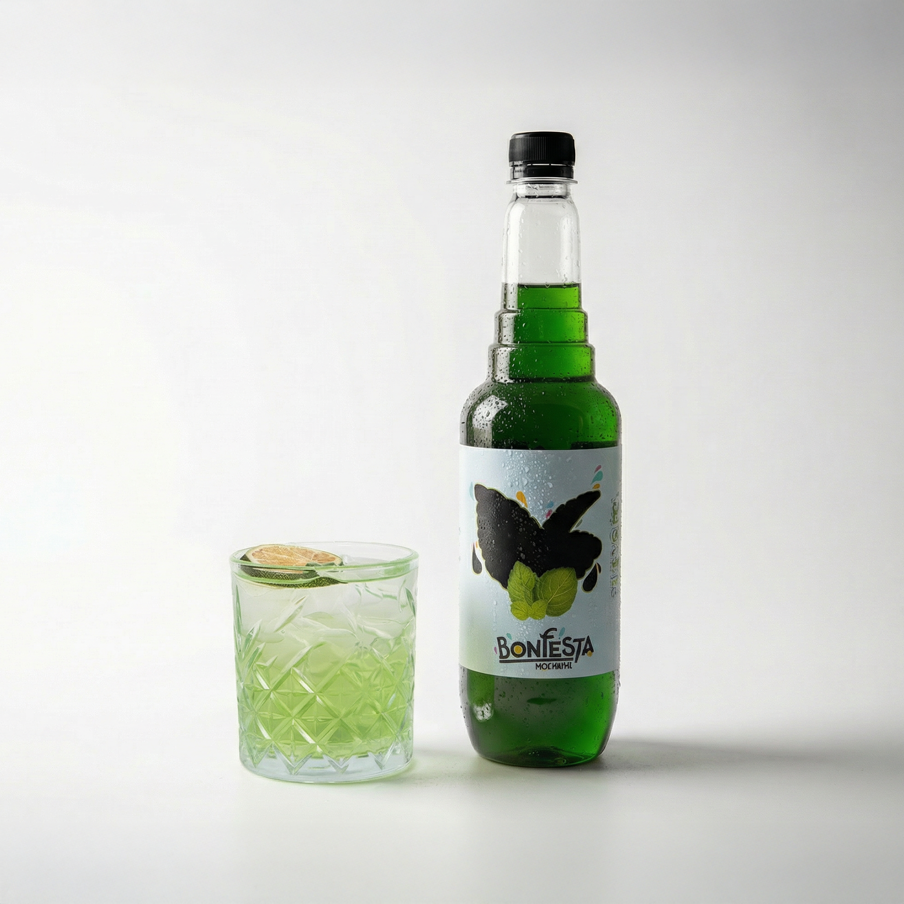 Bonfesta Nane Şurup 750ml – Aromalı Şurup – Kahve Şurubu