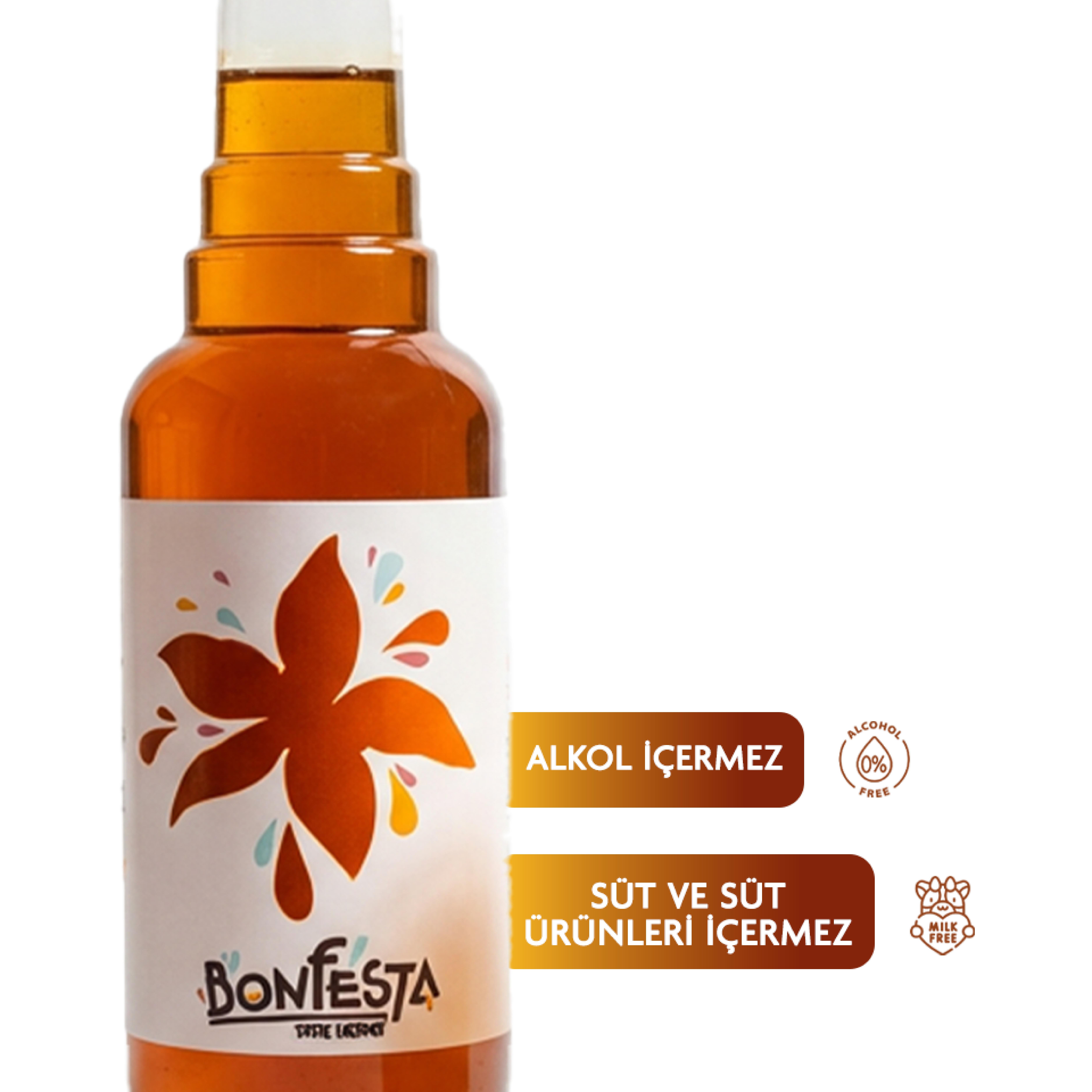 Bonfesta Vanilya Aromalı Şurup 750ml – Kahve Şurubu