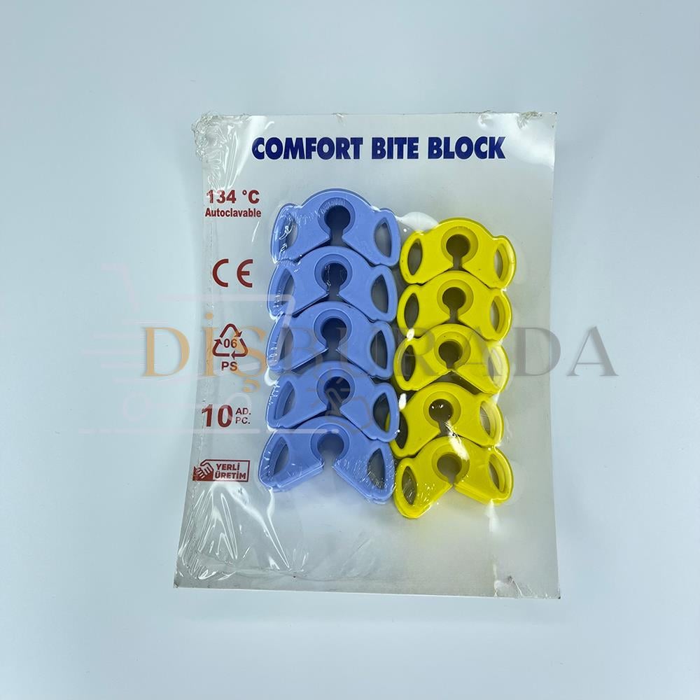 Comfort Bite Block - Isırma Bloğu 10'Lu - Takoz