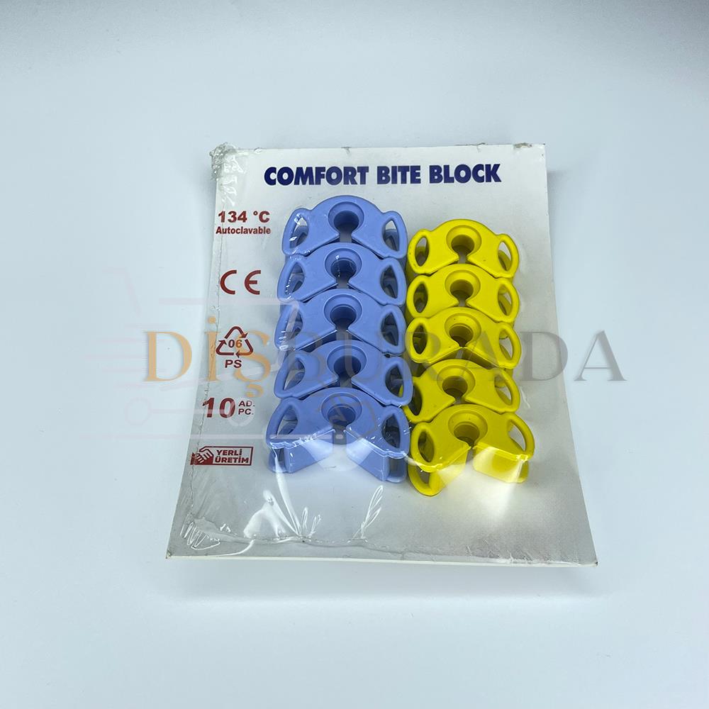 Comfort Bite Block - Isırma Bloğu 10'Lu - Takoz