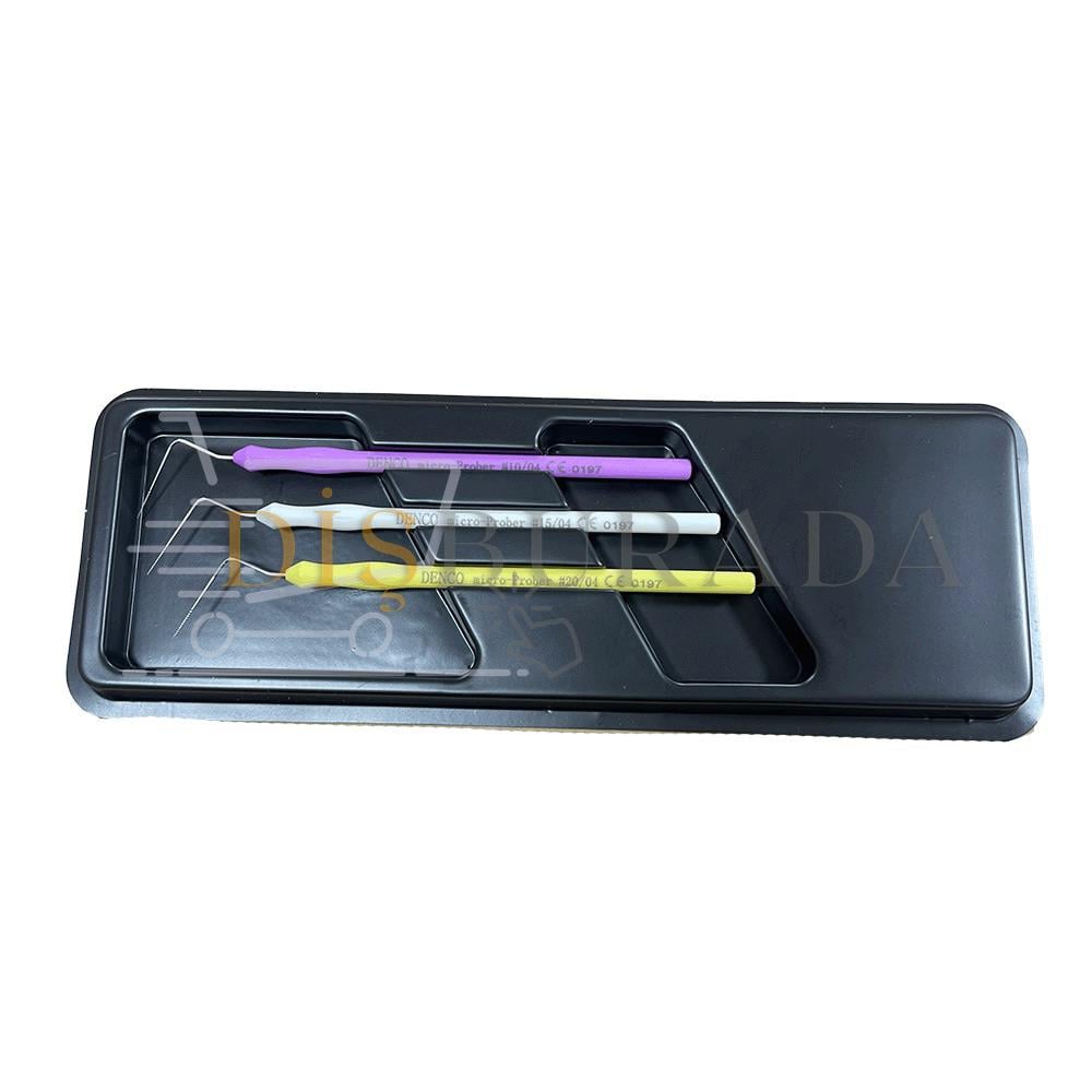 Denco Micro-Prober 3'lü El Aleti