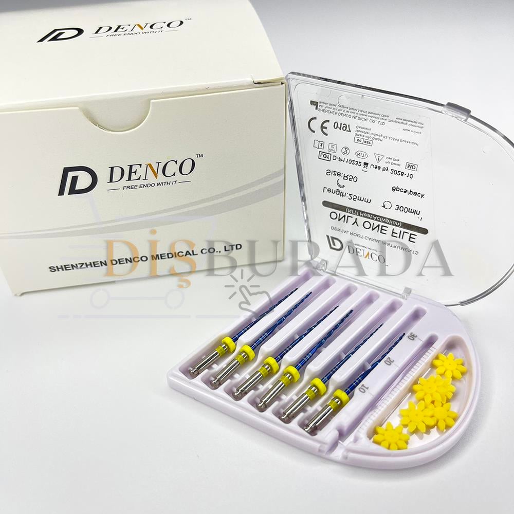 Denco Only One File Blue Reciprocal Kanal Eğesi