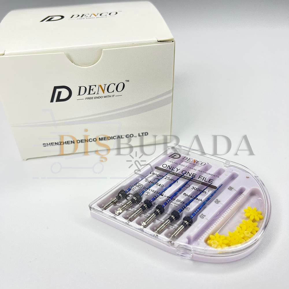 Denco Only One File Blue Reciprocal Kanal Eğesi