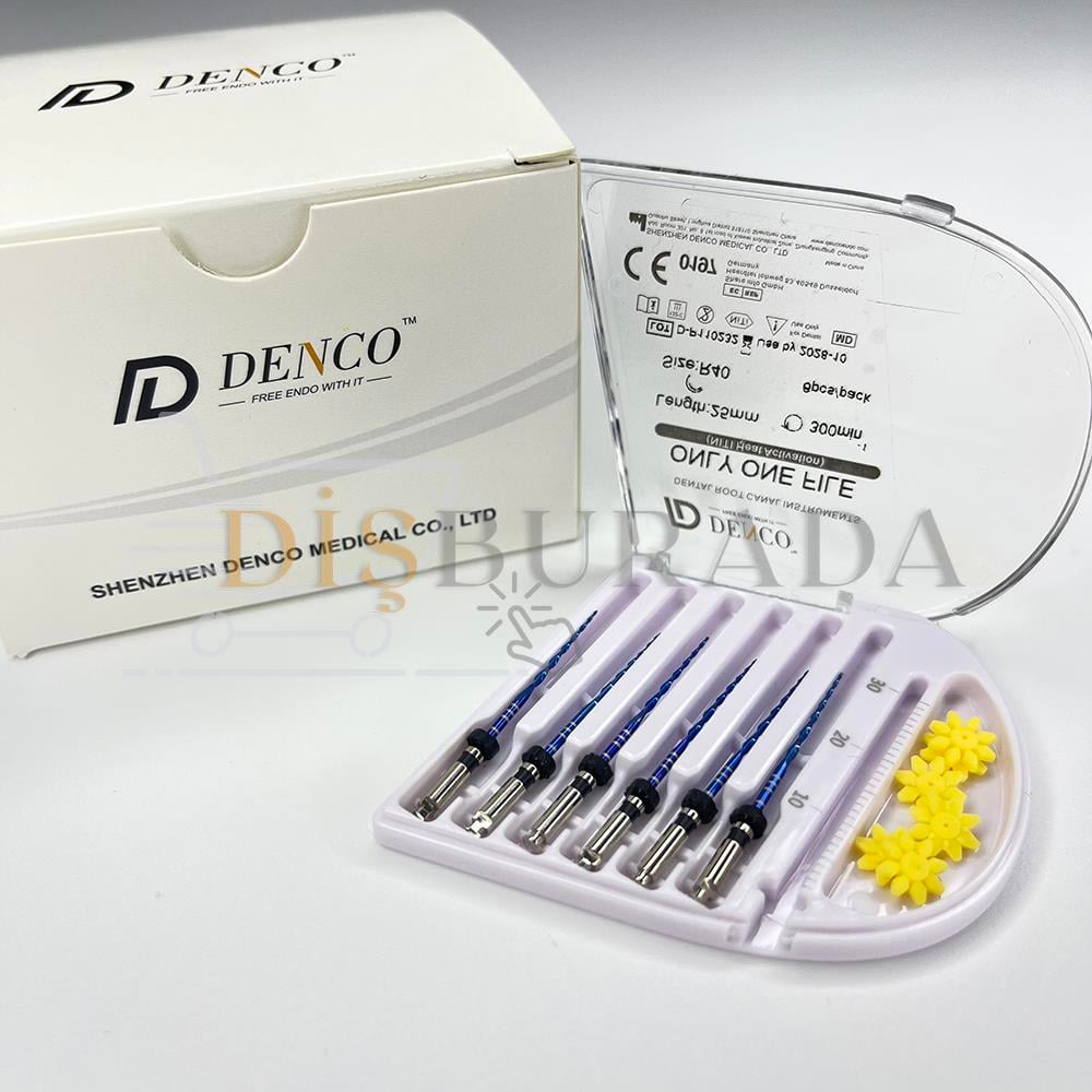Denco Only One File Blue Reciprocal Kanal Eğesi