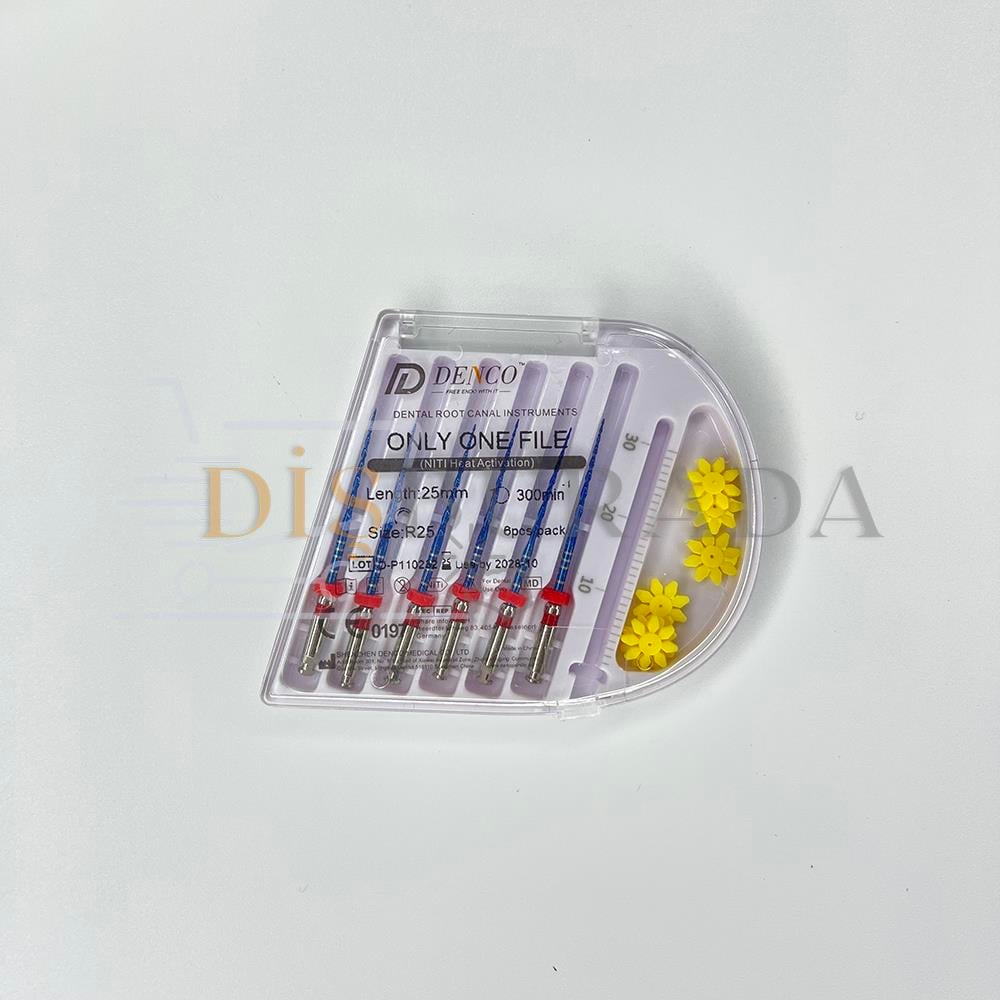 Denco Only One File Blue Reciprocal Kanal Eğesi