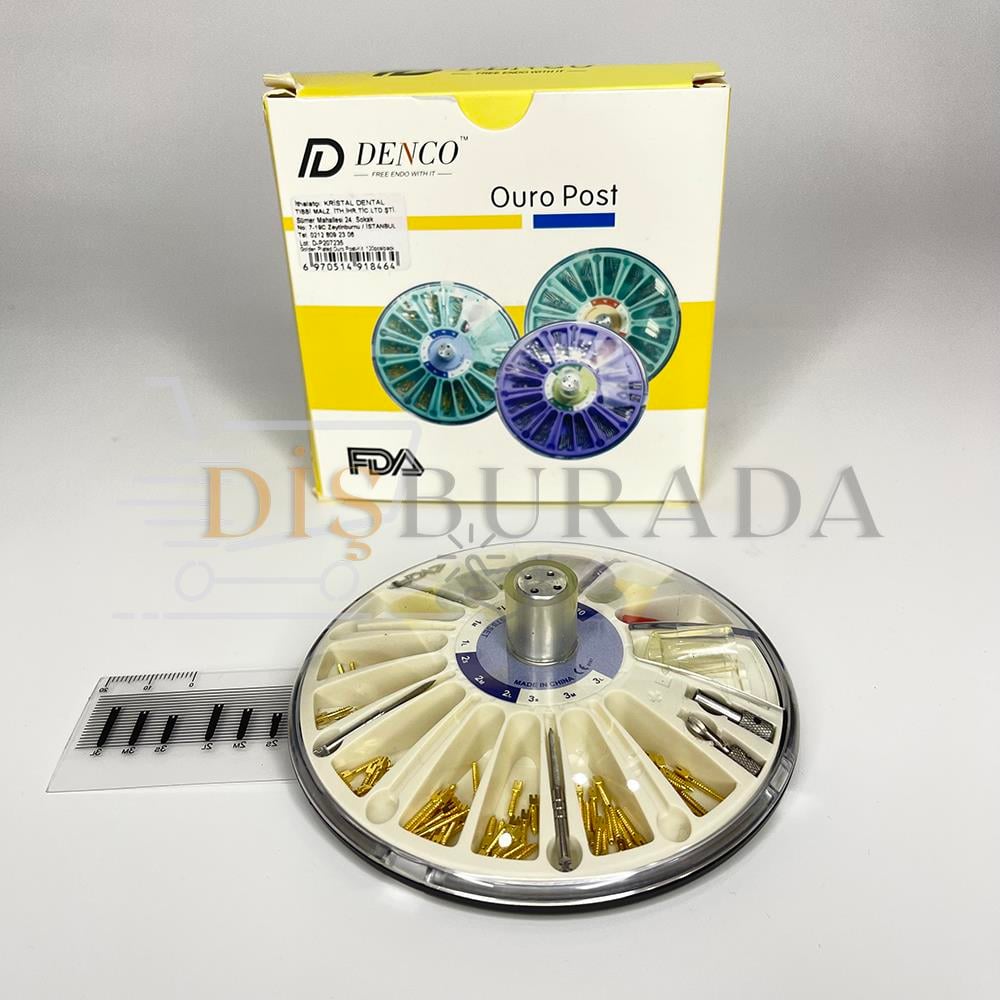 Denco Ouro Post Kit Gold 120'Li