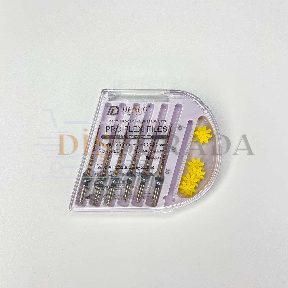 Denco Pro Flexi Files Gold Endomotor Eğesi