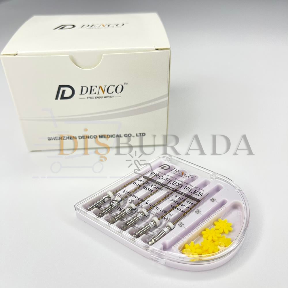 Denco Pro Flexi Files Gold Endomotor Eğesi