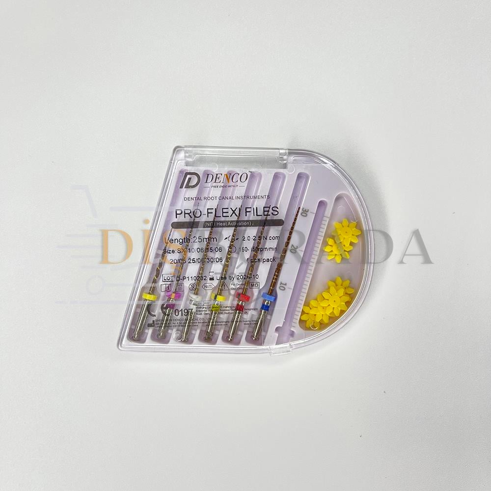Denco Pro Flexi Files Gold Endomotor Eğesi