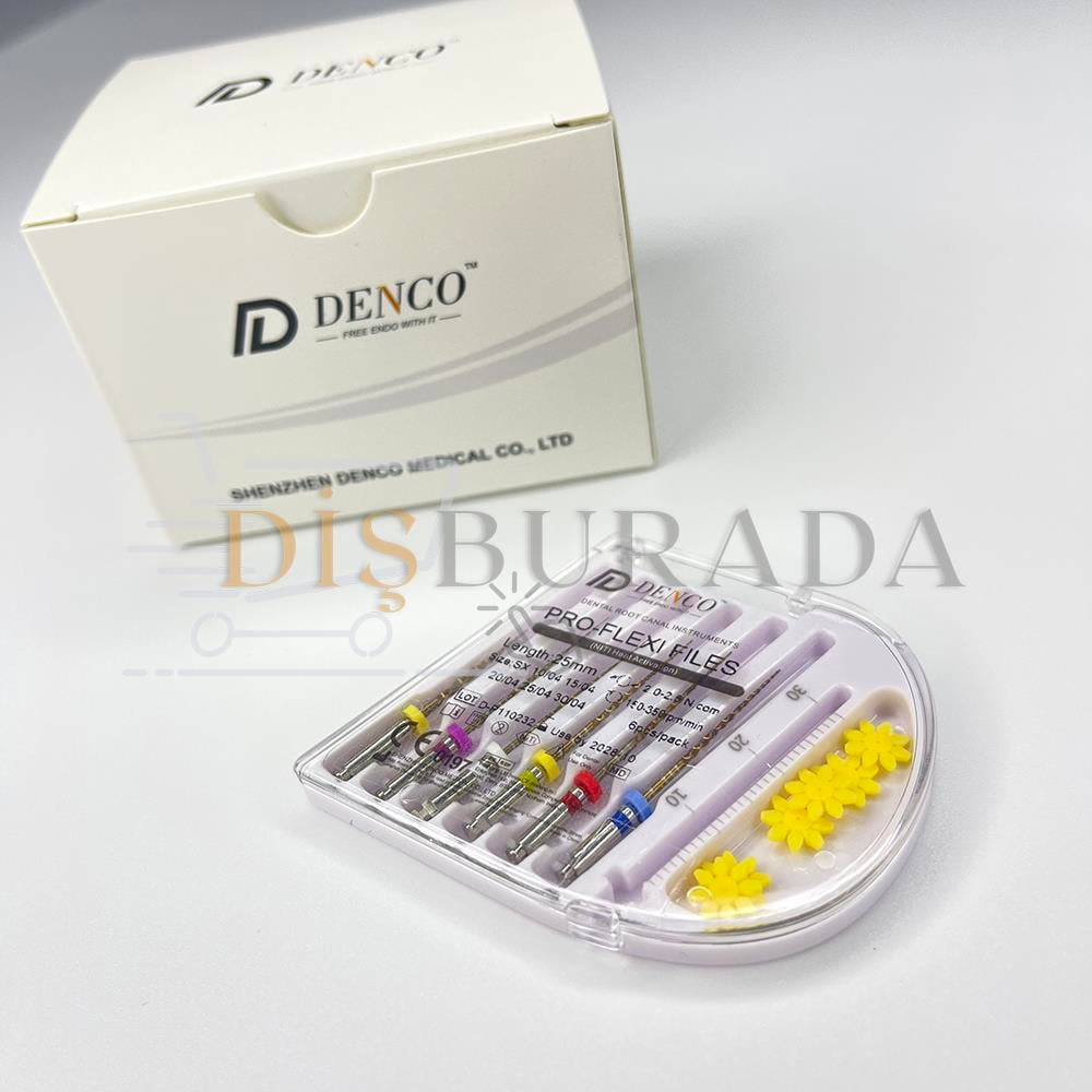 Denco Pro Flexi Files Gold Endomotor Eğesi