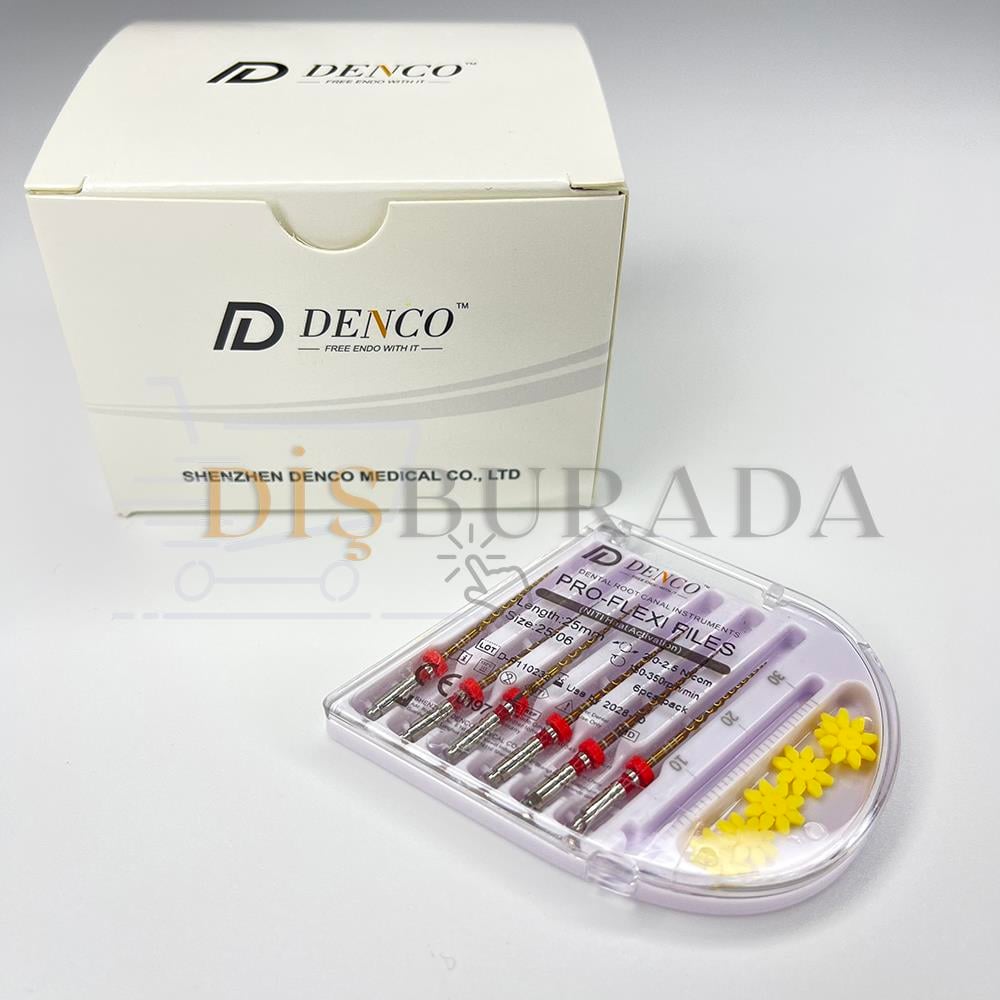 Denco Pro Flexi Files Gold Endomotor Eğesi