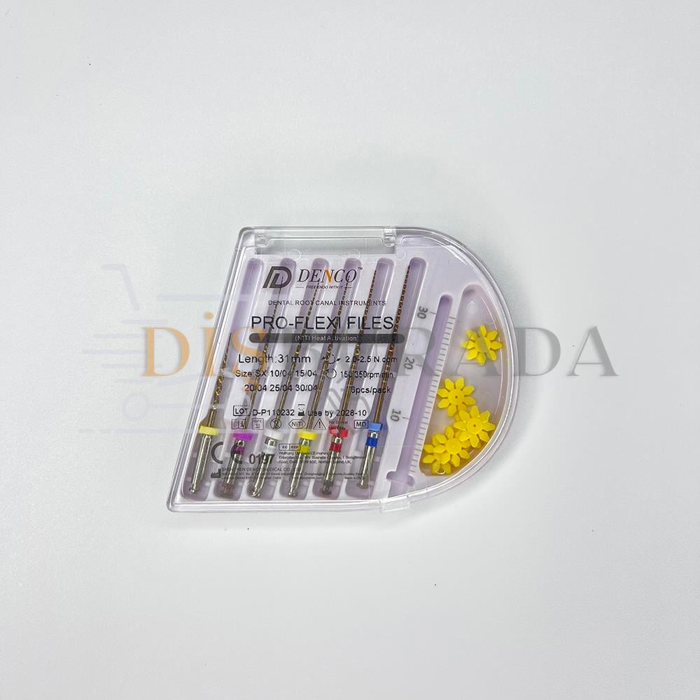 Denco Pro Flexi Files Gold Endomotor Eğesi