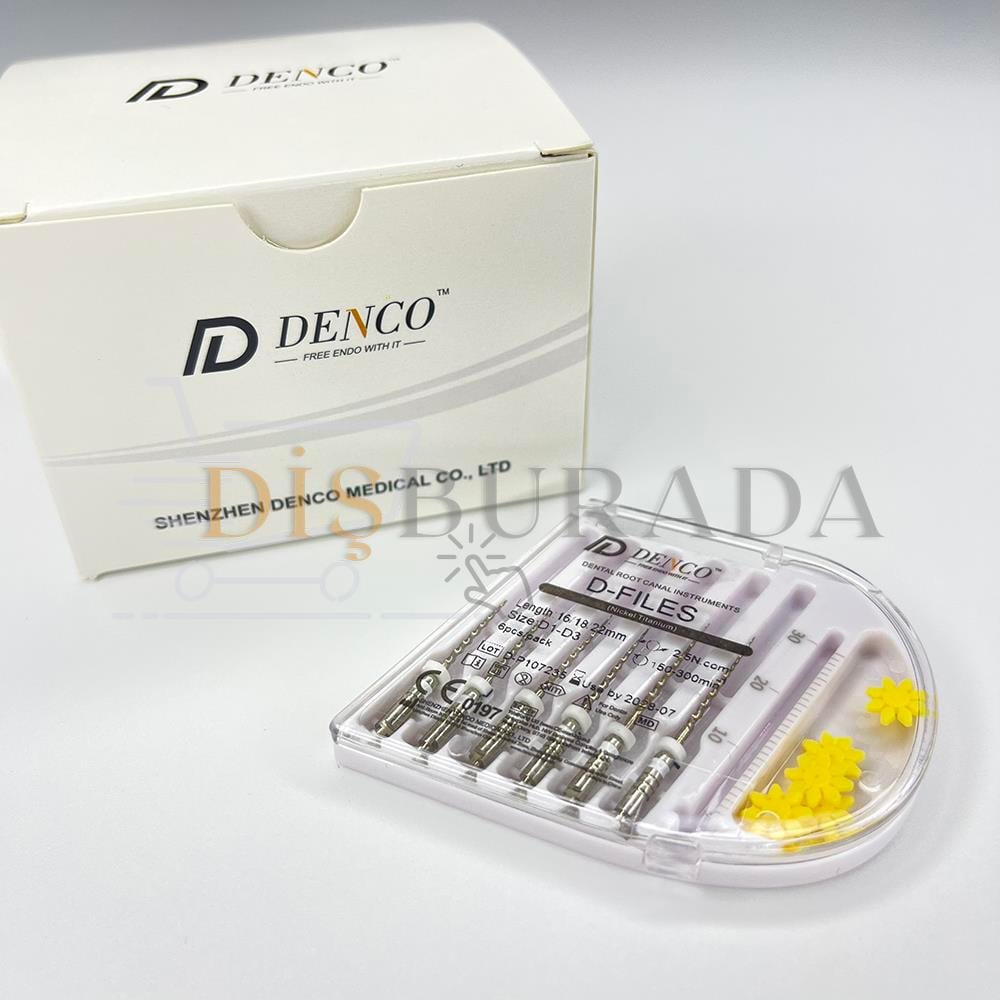 Denco Retreatment D-Files Kanal Eğesi D1-D3