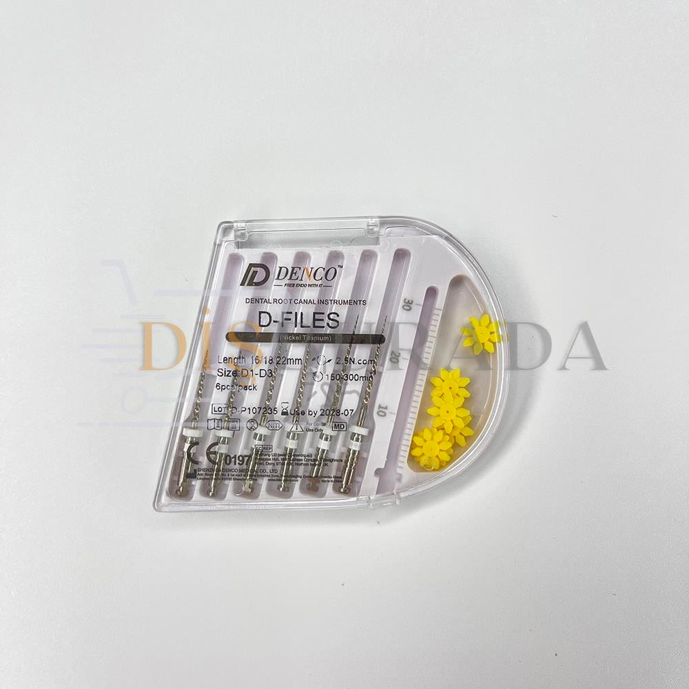 Denco Retreatment D-Files Kanal Eğesi D1-D3