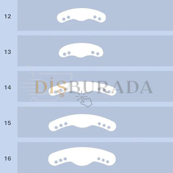 Dispodent Yengeç Matrix Bandı 2 Delikli Form No:12