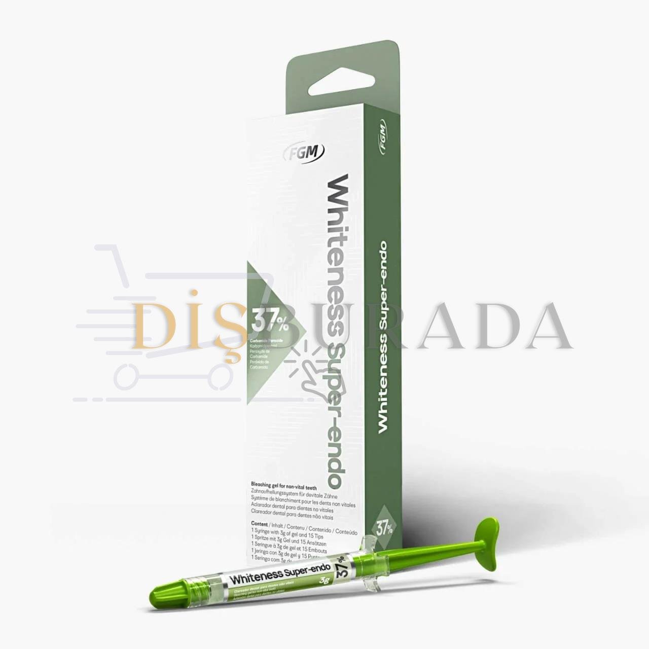 Fgm Whıteness Super Endo %37 Ofis Tipi Devital Beyazlatma Jeli 3 Gr