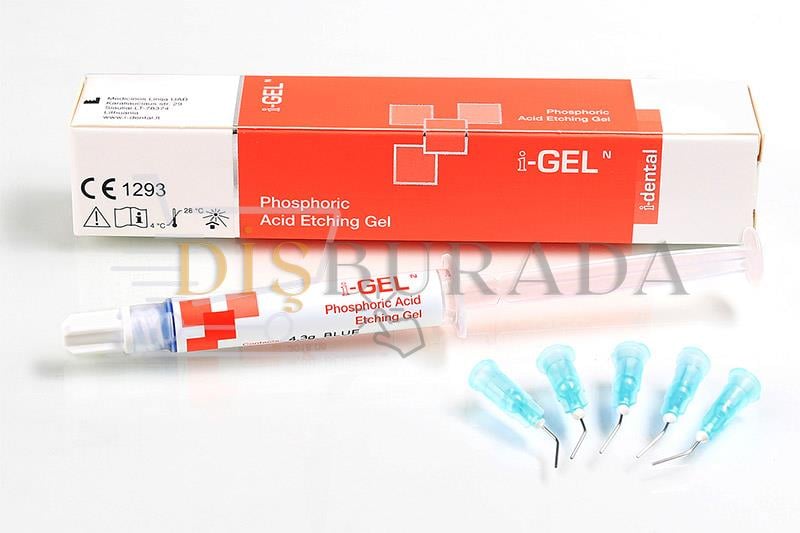 İ-Dental İ-Gel %37 Fosforik Asit 4,3 Gr