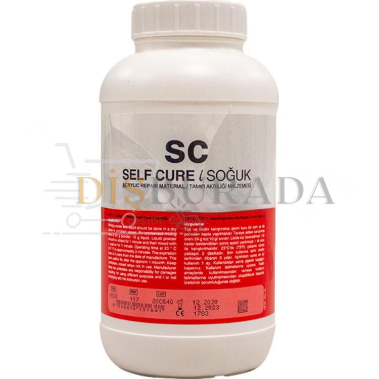 Imıcryl Sc Self Cure Soğuk Tamir Akriliği 450 Gr Toz