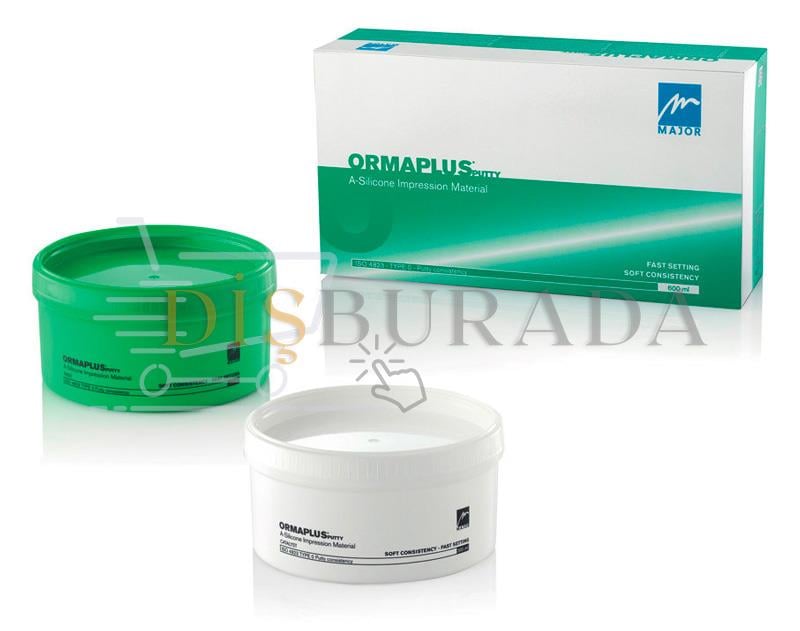 Major Ormaplus Putty A Tipi Silikon 2X300Ml 