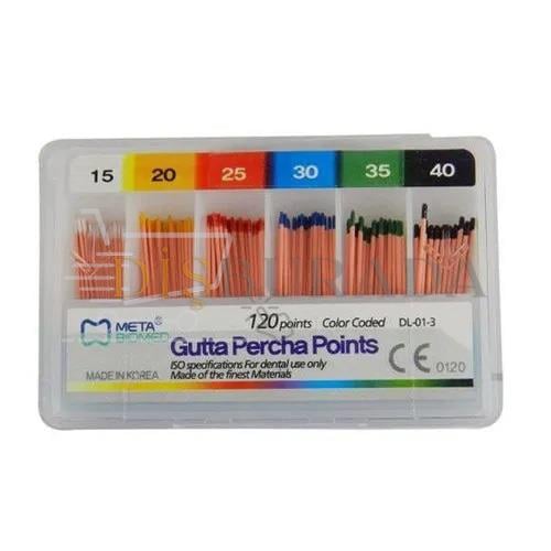 Meta Biomed  Gutta Percha# 15 Açısız