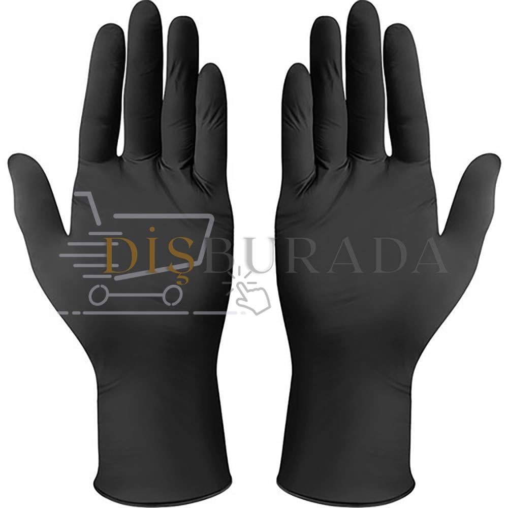 Nitril Eldiven - L - Mavi 100'Lü