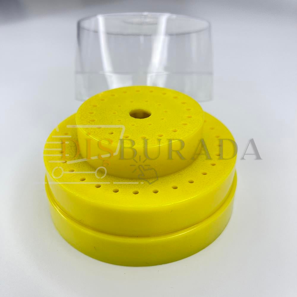 Plastik Frez Kutusu Yuvarlak