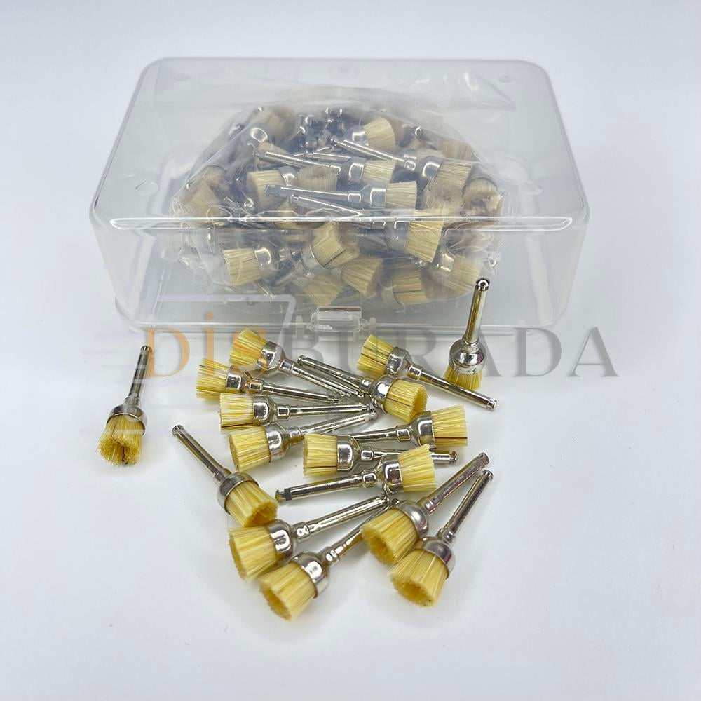 Polisaj Fırçası 100'Lü - İnce