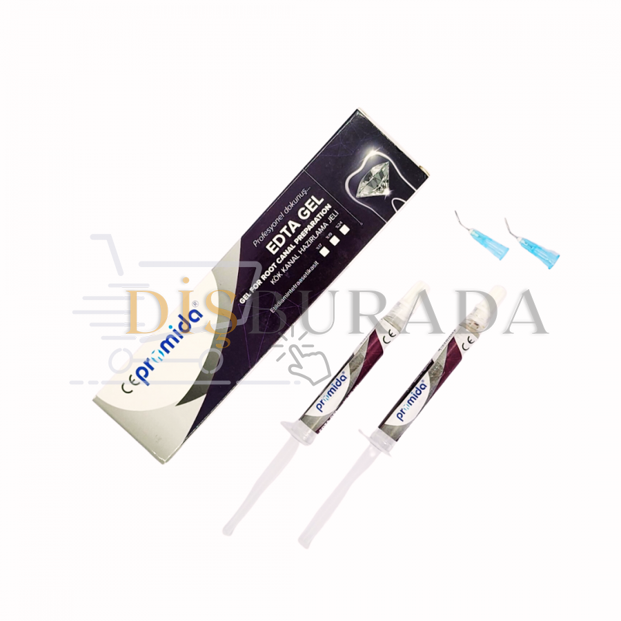 Promida %19 Edta Kök Kanal Hazırlama Jeli 2X3 Gr