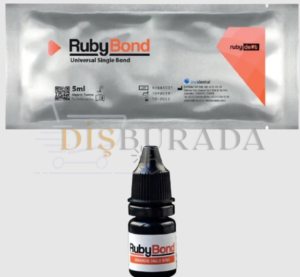 Ruby Universal 5.Jenerasyon Işıkla Sertleşen Adeziv Bond 5 Ml
