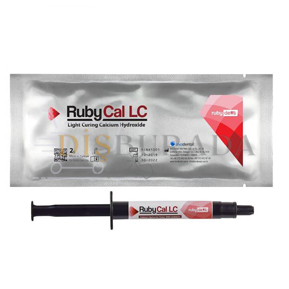 Rubycal Lc Işınla Sertleşen Kalsiyum Hidroksit Liner 2 Gr
