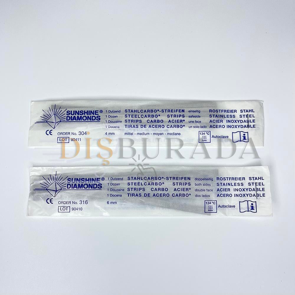 Tek Taraflı Metal Zımpara 4Mm -304