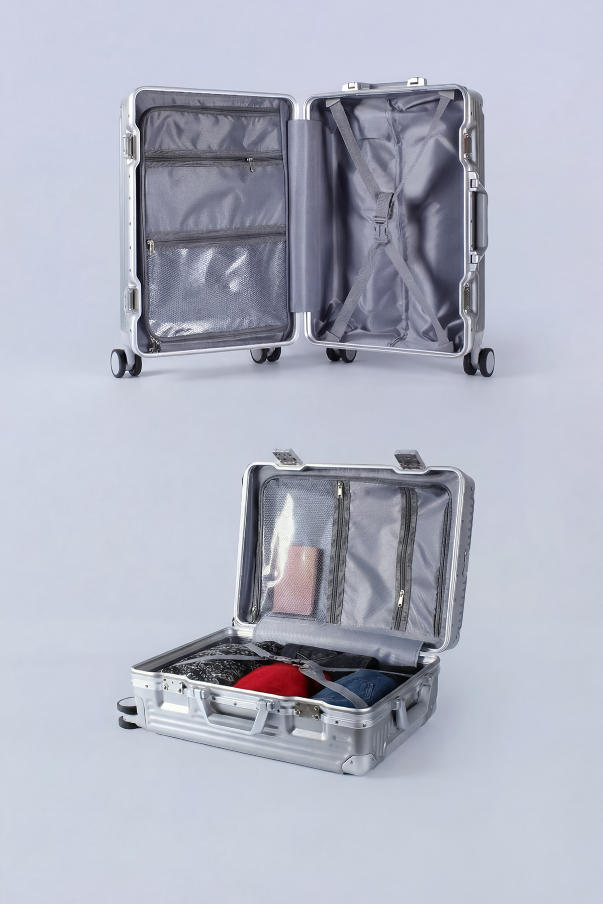 Joya PC Policarbon Orta Boy Valiz Silver