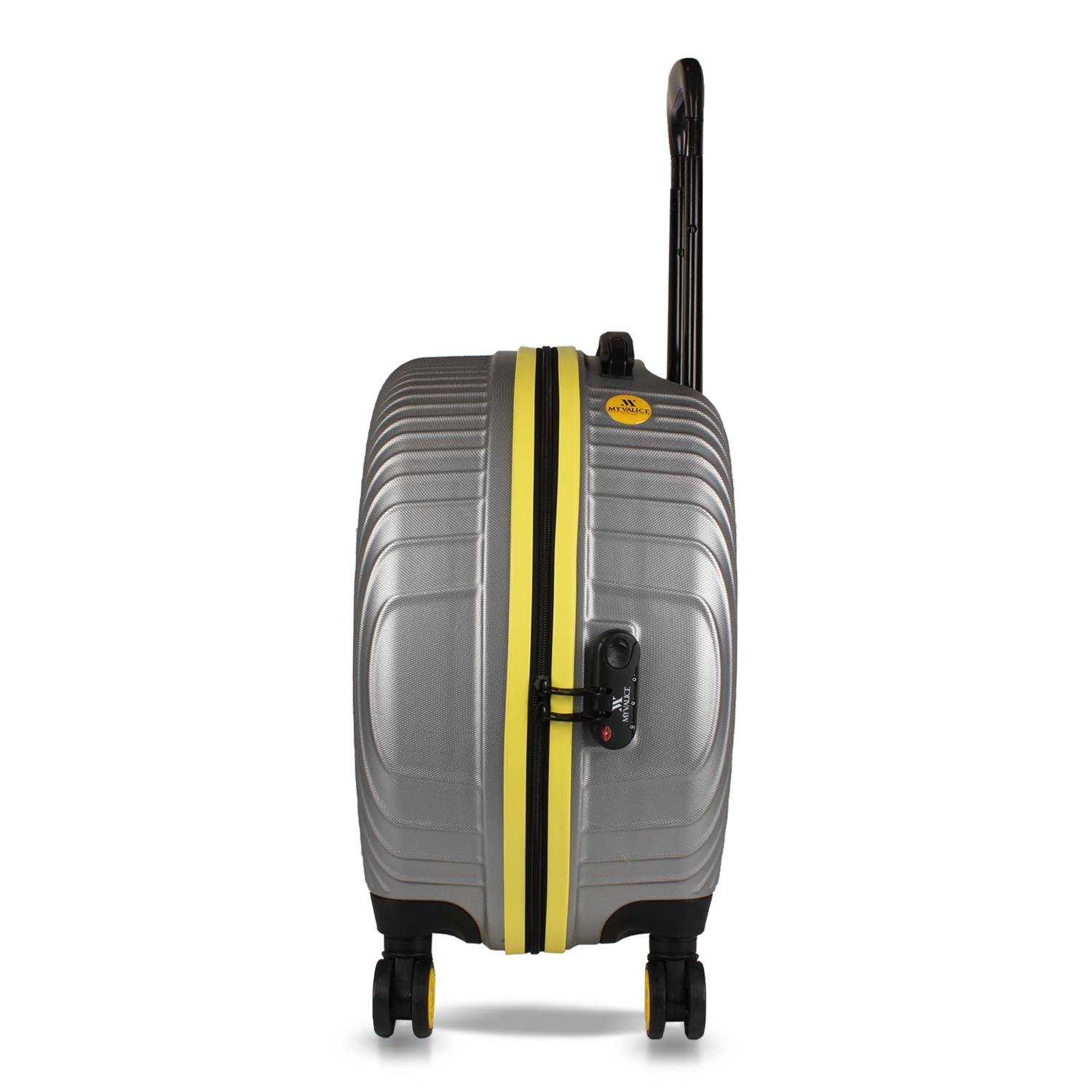 My Valice Bubble Abs Yuvarlak Valiz Gri
