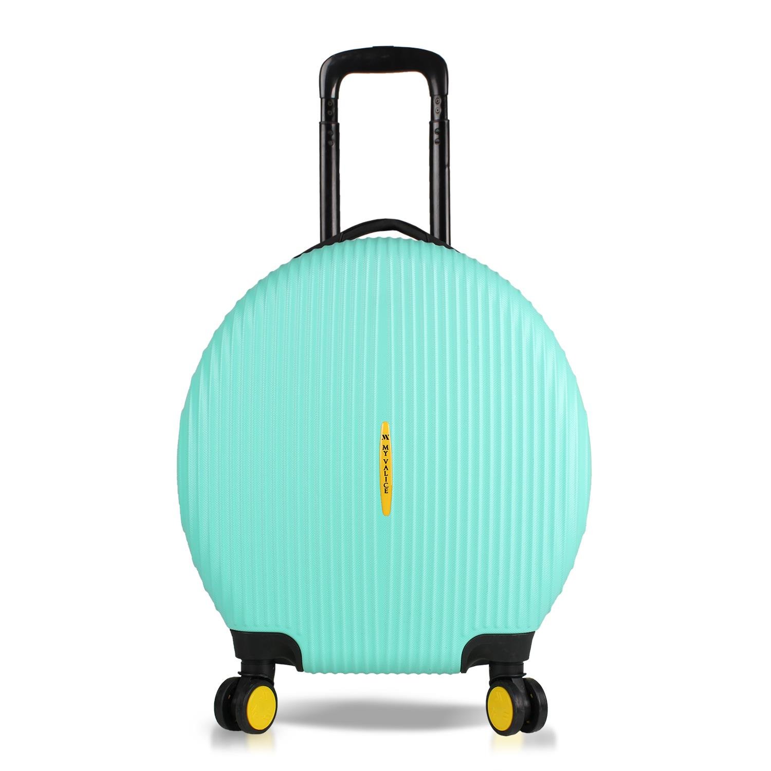 My Valice Bubble Abs Yuvarlak Valiz Mint Yeşili