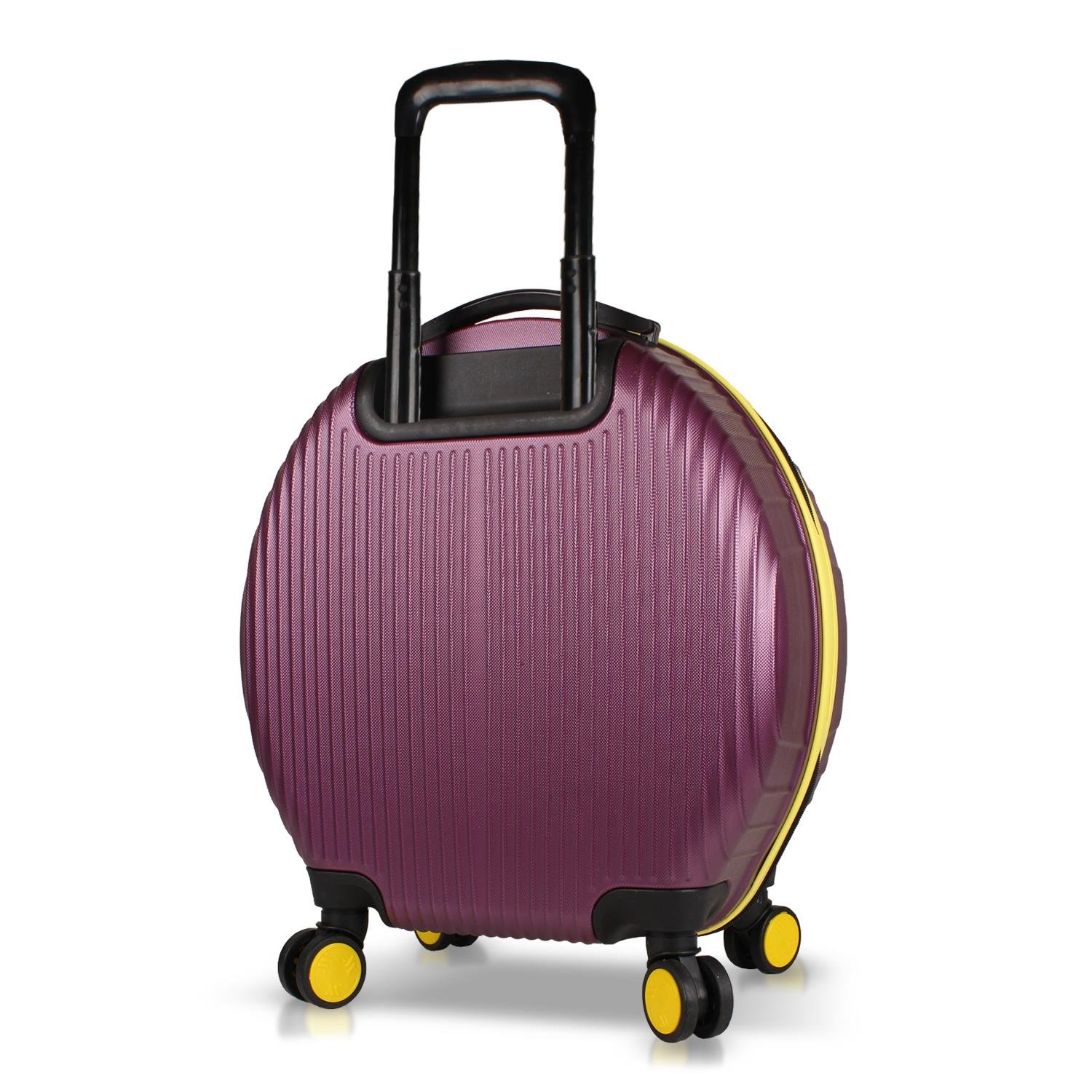 My Valice Bubble Abs Yuvarlak Valiz Mürdüm