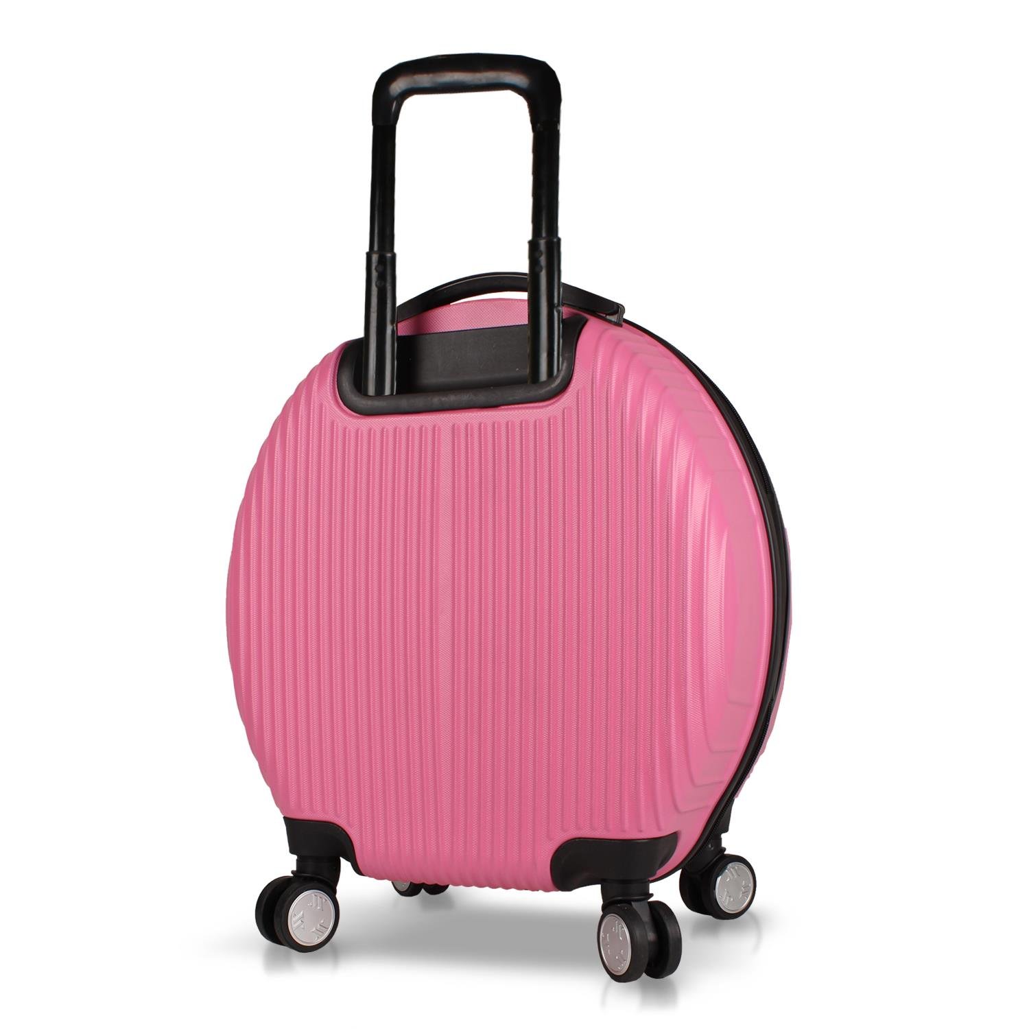 My Valice Bubble Abs Yuvarlak Valiz Pembe