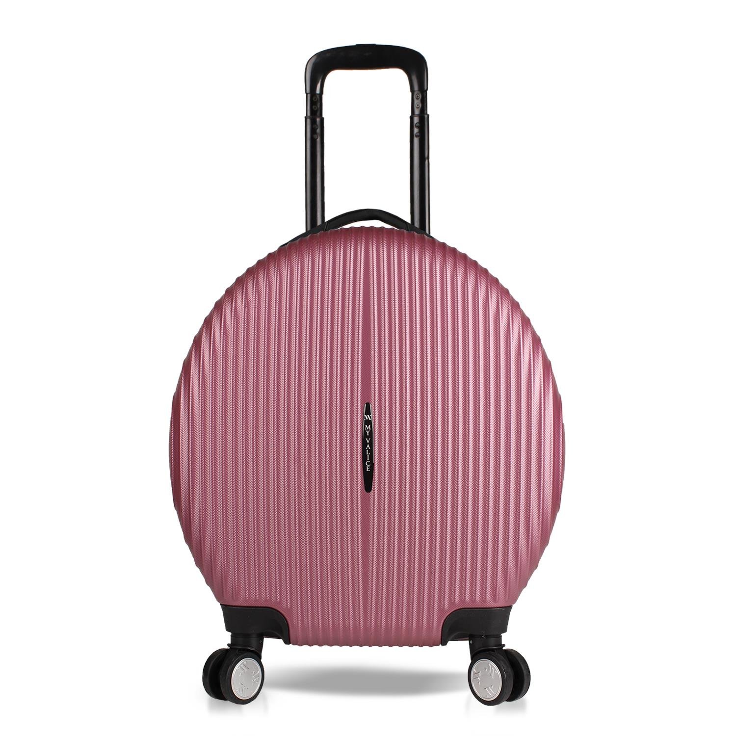 My Valice Bubble Abs Yuvarlak Valiz Rose Gold