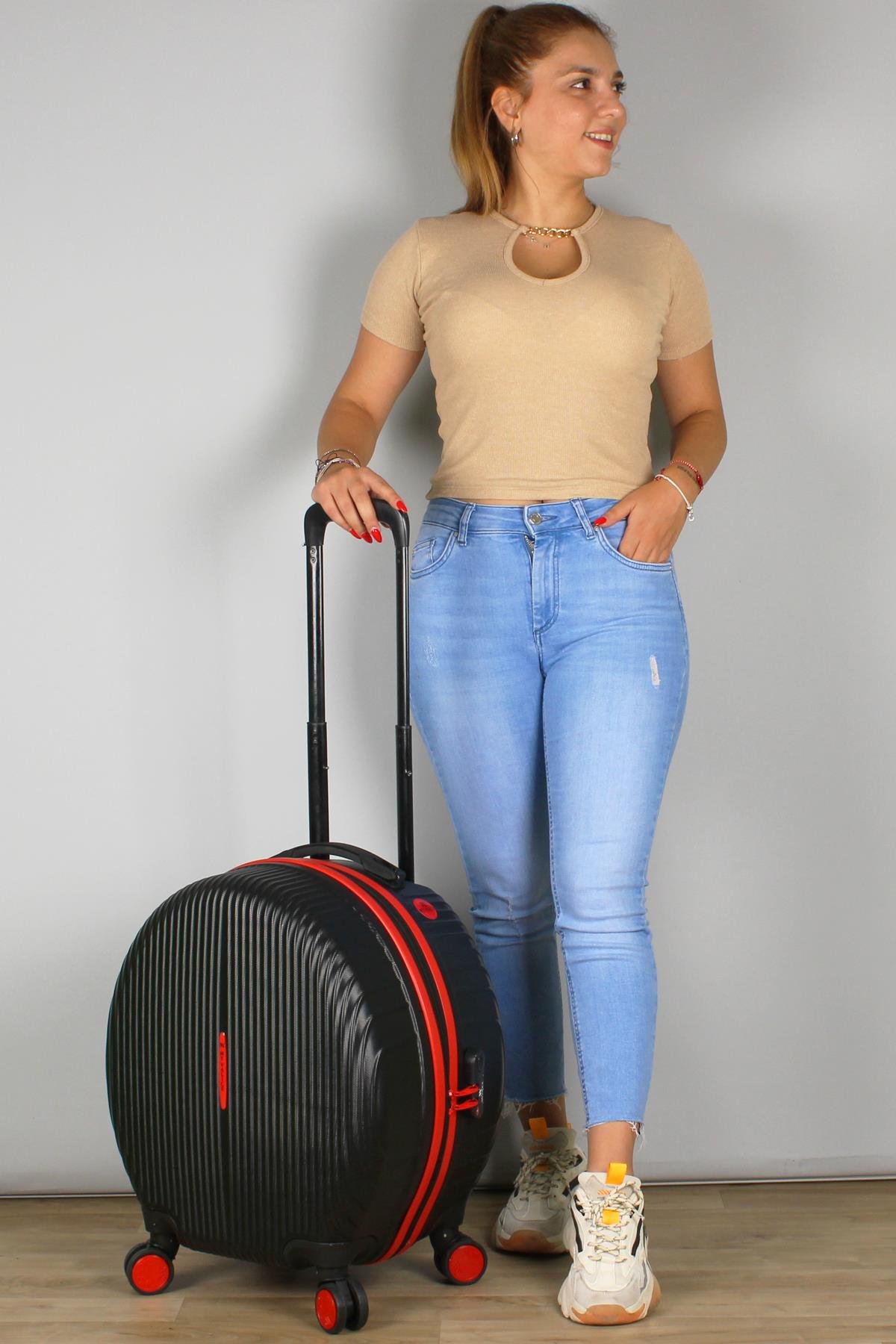 My Valice Bubble Abs Yuvarlak Valiz