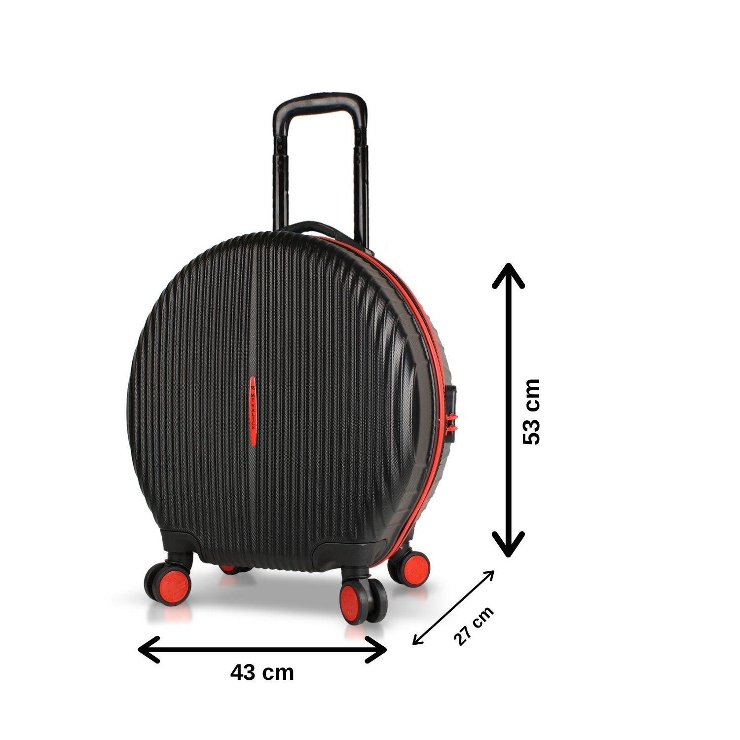 My Valice Bubble Abs Yuvarlak Valiz