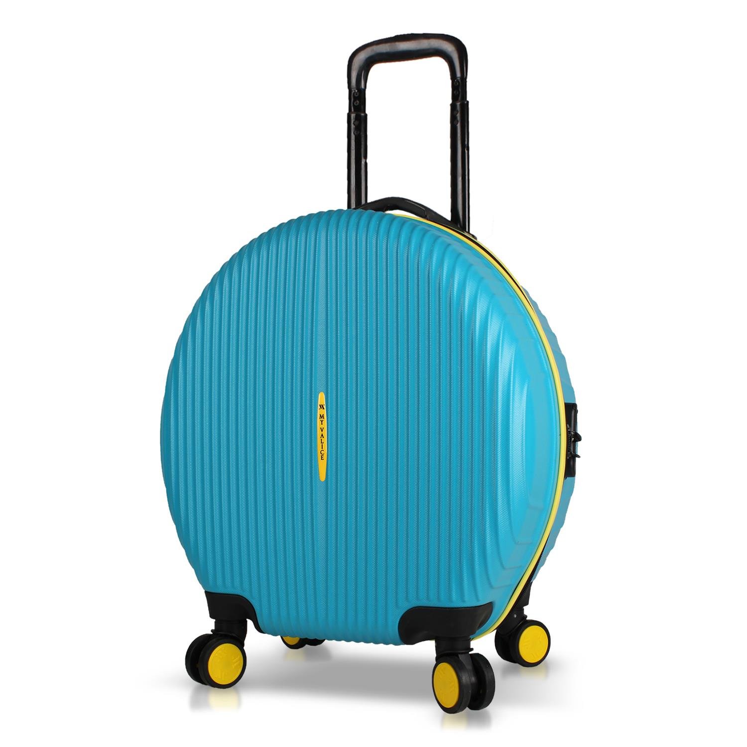 My Valice Bubble Abs Yuvarlak Valiz Turkuaz