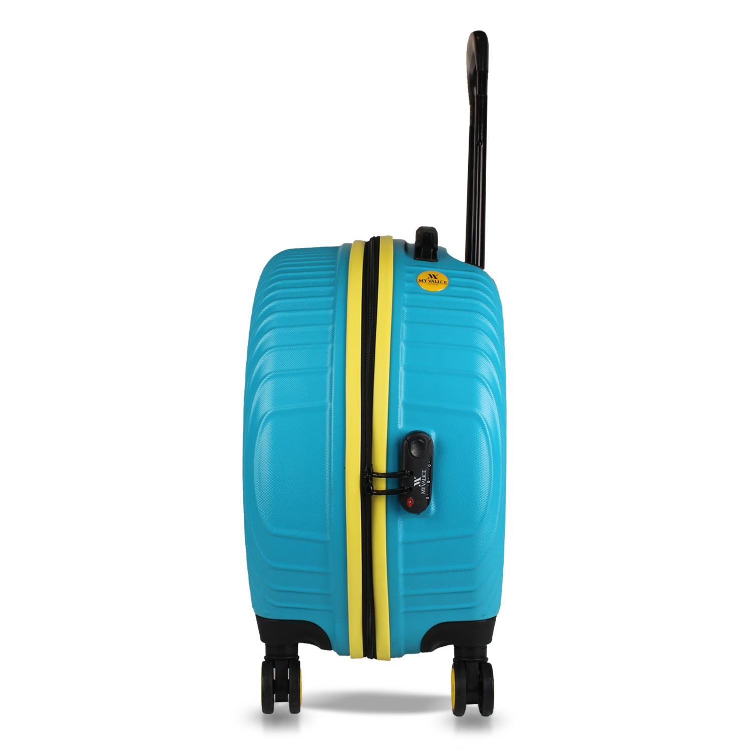 My Valice Bubble Abs Yuvarlak Valiz Turkuaz