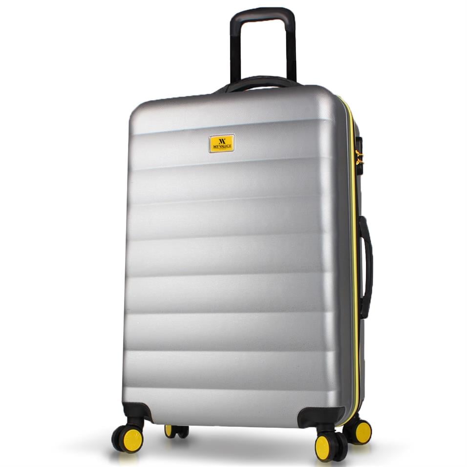 My Valice Colors Abs Büyük Boy Gri Valiz