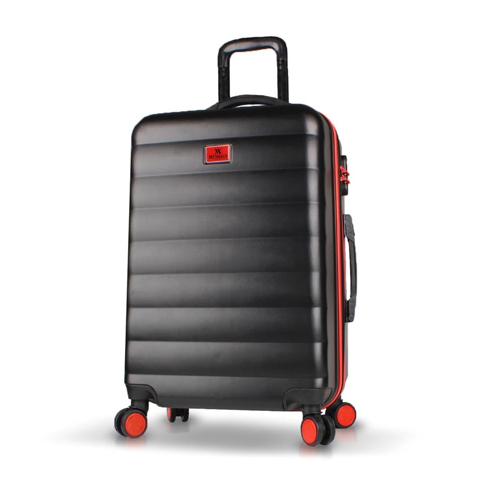 My Valice Colors Abs Orta Boy Siyah Valiz