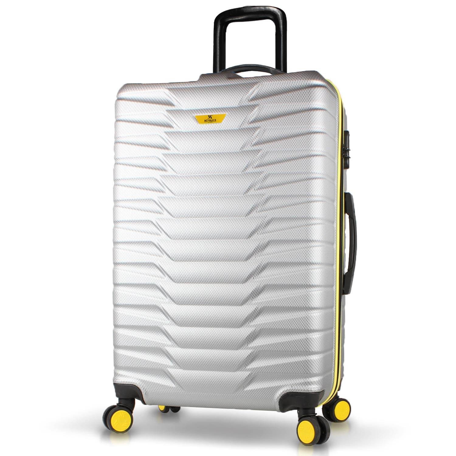 My Valice Croc Abs Large Size Luggage Grey