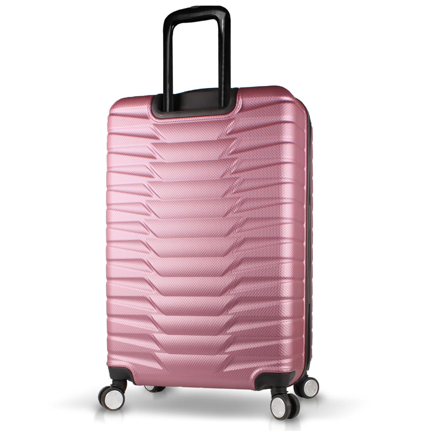 My Valice Croc Abs Large Size Luggage Rose Gold