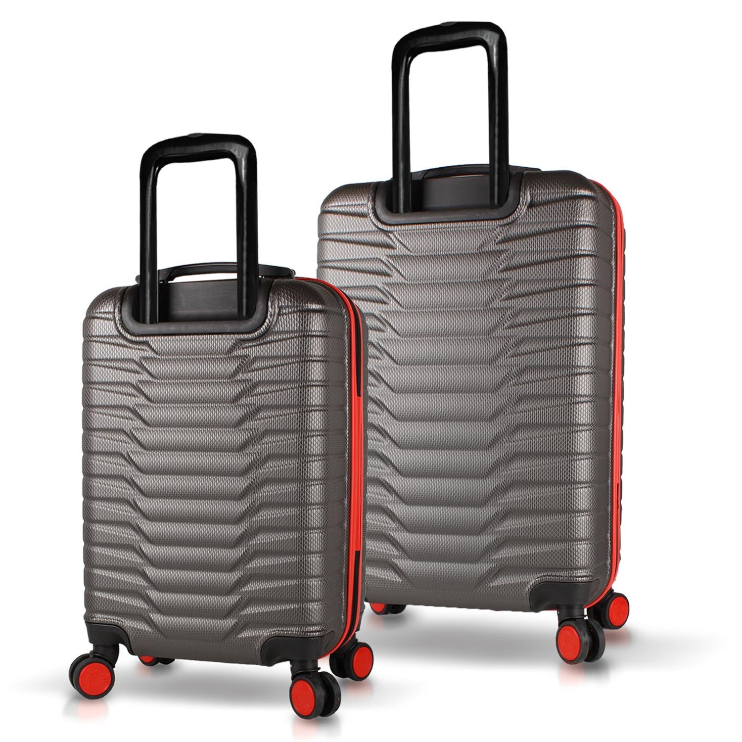 My Valice Croc Abs Kabin ve Orta Boy Antrasit  2'li Valiz Seti