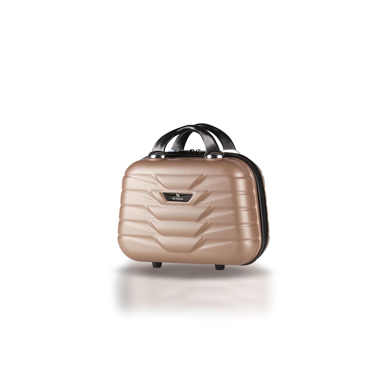 My Valice Croc Abs Makyaj Çantası & El Valizi Gold