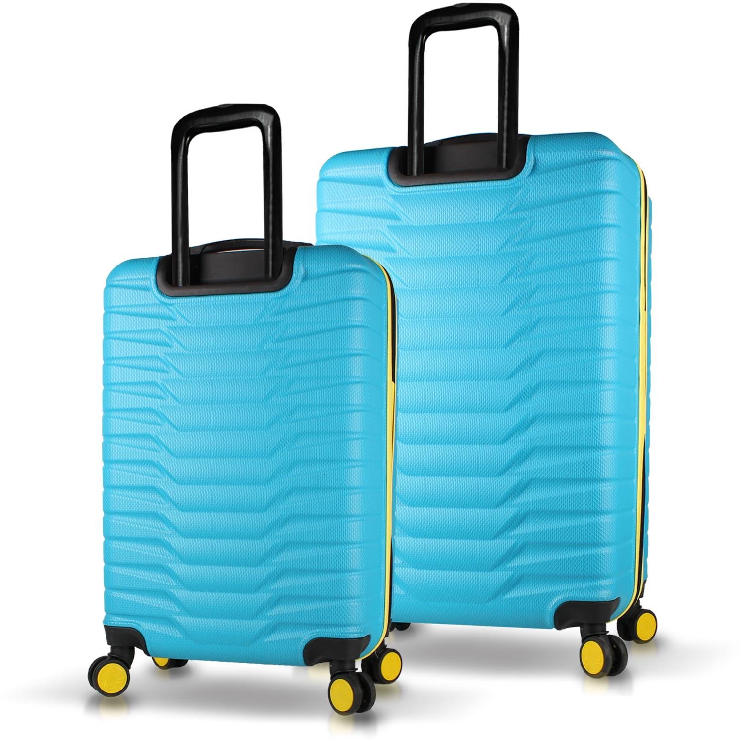 My Valice Croc Abs Medium and Large Size Set of 2 Luggage Set Turquoise
