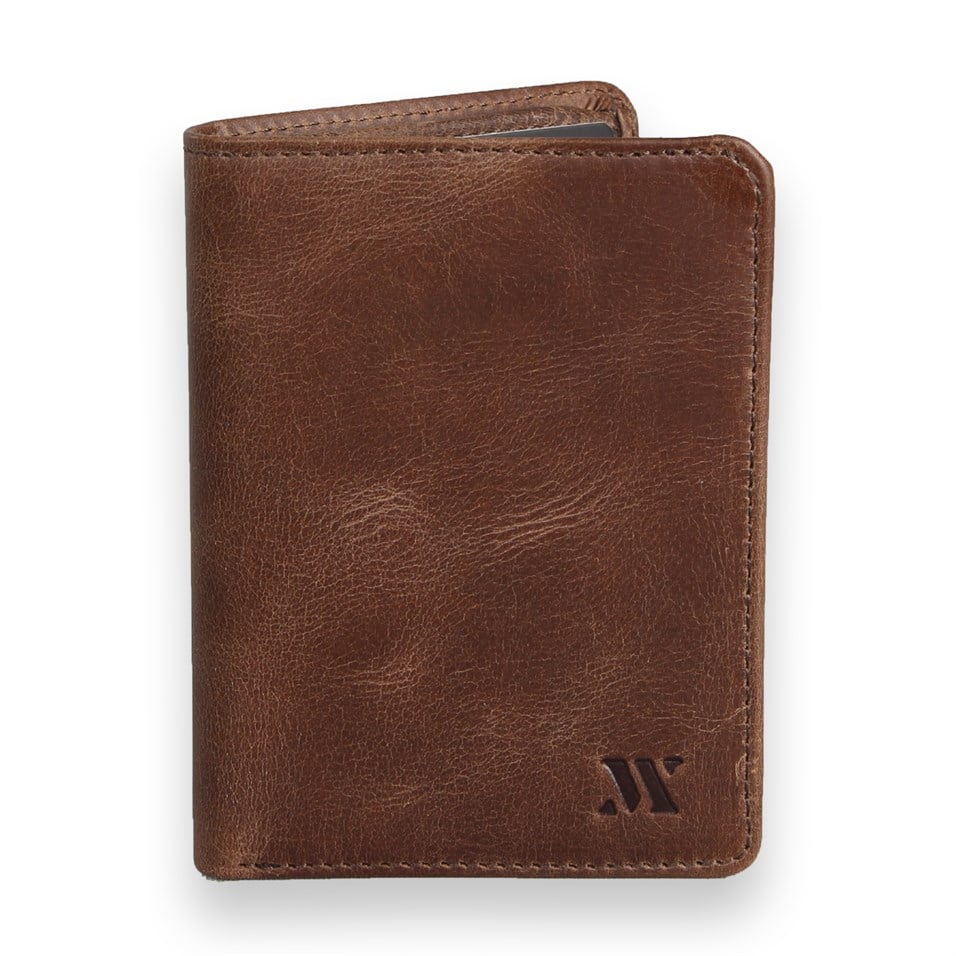 My Valice Men Genuine Leather Wallet and Cardholder 1820 Brown